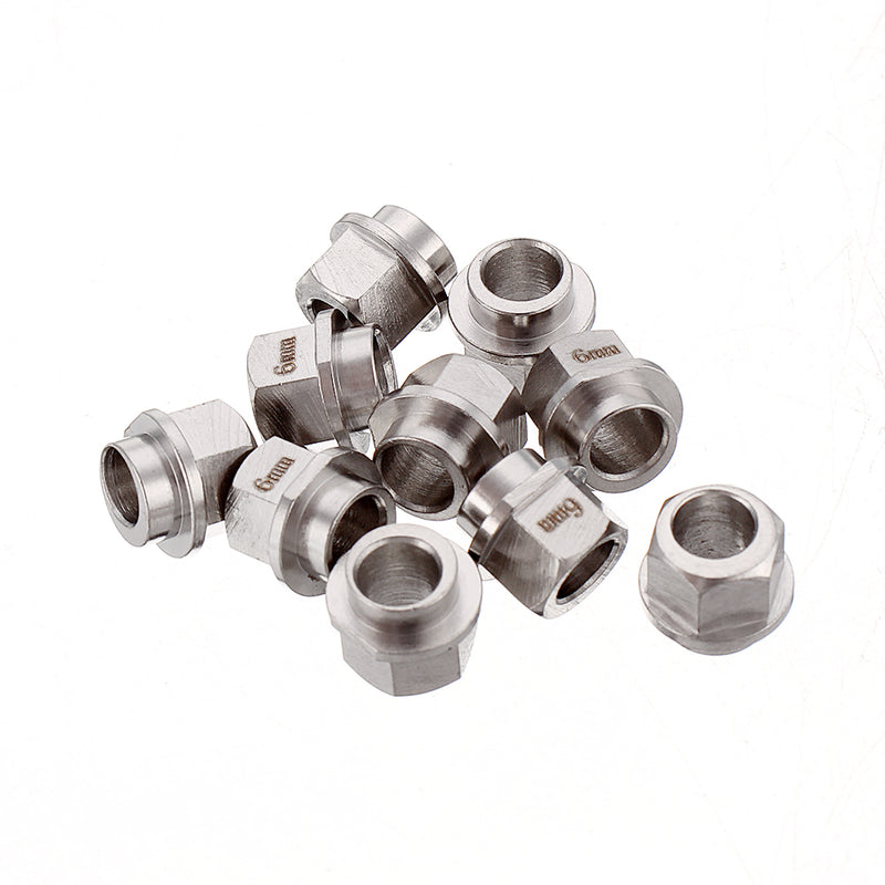 Two TREES 10pcs Openbuilds 5mm Bore Eccentric Spacers Nut for V Wheel Extrusion 3D Printer Reprap Part