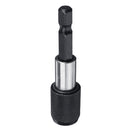 60-100mm Hexagonal Electric Drill Extension Rods Quick Release Self-Locking Screwdriver Bit Holder