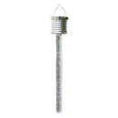 4PCS 19CM Solar Power Light Control Waterproof Colorful LED Lawn Holiday Night Lamp for Yard Garden