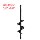 Auger Spiral Drill Bit Yard Garden Drill Planting Planter Hole Digger Tool