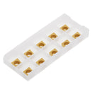 Machifit 10pcs CCMT09T302/04/08-HMP NC3020 Carbide Insert SCLCR Turning Tool Cutter for Ceramic Metal