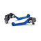 CNC Billet Pivot Brake Clutch Levers For Yamaha YZ80/85 01-14 Blue Black
