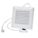 Bathroom Kitchen Gusset Ceiling Wall Mount Exhaust Fan Ventilation Blower Air Fresh Ejector Fan