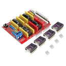 CNC Shield + 4 X DRV8825 Driver Kit For  3D Printer