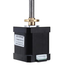 HANPOSE 17HS8401-S T8x8 Nema 17 Lead Screw Stepper Motor Linear Actuators 48mm 1.8A 52N.cm 4-lead 42 Motor 100-500mm Trapezoidal Lead Screw for 3D printer Z Axis