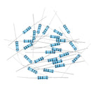 60pcs 2W 1R Metal Film Resistor Resistance 1% 1 ohm Resistor