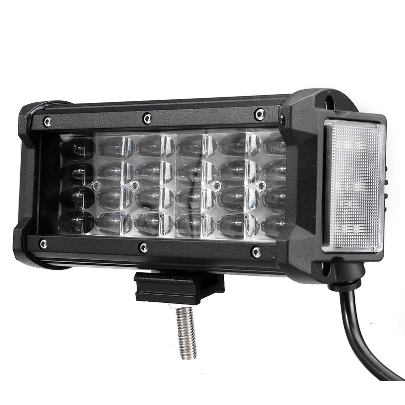 7" 40W 10-32V 40LED IP67 LED Work Light Bar Spot Flood Beams Combo For Off-road SUV Truck