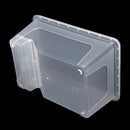 S/M/L Reptile Turtle Plastic Clear Breeding Feeding Box Aquarium Tank Platform Fish Feeder