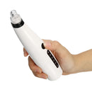 Electric Blackhead Suction Remover 5 Modes Vacuum Facial Nose Acne Pore Cleanser with 6 Heads