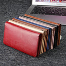 Universal Multifunctional Leather Handbag Wallet Card Solt Purses For Phone Under 6.3 Inch