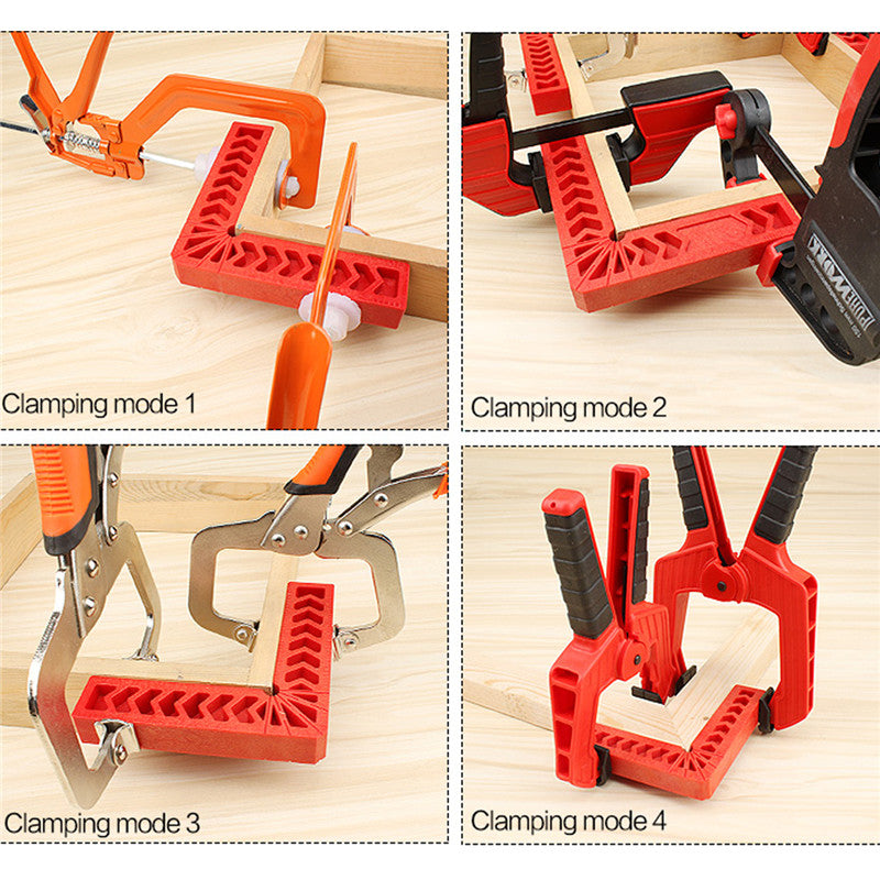 3/4//6/8 Inch Square Right Angle 90 Degrees L-Shaped Auxiliary Fixture Woodworking Positioning Ruler Straight Ruler Household Woodworking Tool