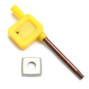 Round Square Diamond Wood Turning Tool Carbide Insert Cutter Tools Straight Multi Bit Lathe Set