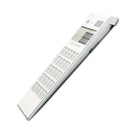 Deli Double Power Large Screen Calculator Ultra-thin Fashion White Computer