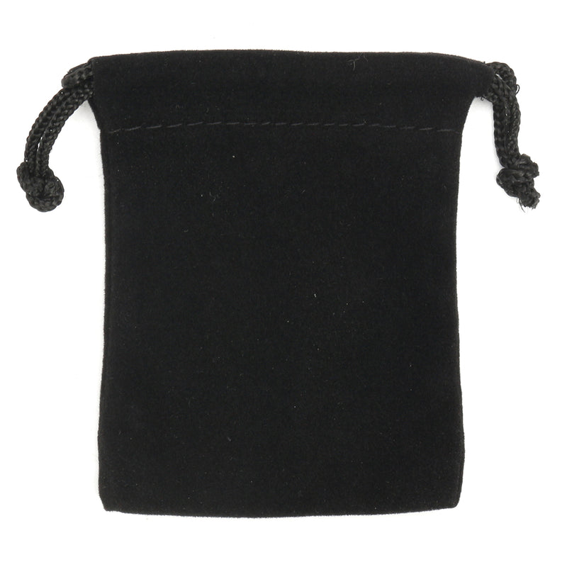 Multi-used Storage Bags Polyhedral Dices Black Velvet Jewelry Pouches for Electronic Gadgets