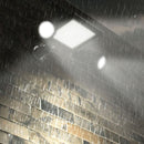 Solar Powered 76 LED Triple Head PIR Motion Sensor Flood Light Spotlight Outdoor Garden Lamp