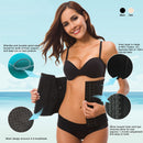 High Quality 9 Steel Bone 3 in 1 Cloth Mesh Rubber Corset Abdomen Belt Corset