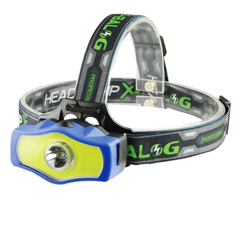 XANES BL-929 T6+COB 850LM Dual Light Source Cycling Headlamp 3Modes Rechargeable Bike Headlamp