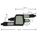 A Pair Of Warm Old Cold Legs Self-heating Double Thickening Long Knee Pad