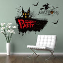 Miico FX3041 Creative Halloween Sticker Cartoon Wall Sticker For Room Halloween Decoration