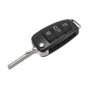3 Buttons Car Remote Key Fob Case Shell With Battery for Audi A3 A4 A6 A8 Q7 TT