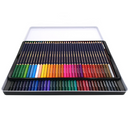 NYONI N-2872 72-color Watercolor Paint Pencil Iron Box Packaging Set For Children Practice