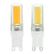 G9 LED 3W Pure White Warm White COB LED PC Material Light Lamp Bulb AC220V