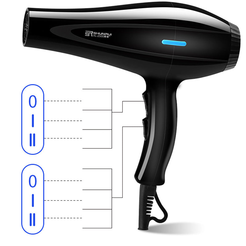 2000W Hair Dryer Hot And Cold Lonic Blow Fast Heating Large Power Household Electric Hair Blow Dryer 220V