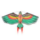 Outdoor Beach Park Polyester Camping Flying Kite Bird Parrot Steady With String Spool For Adults Kid