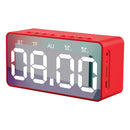 Bakeey BT506 Wireless bluetooth 5.0 Speaker LED Display Dual Alarm Clock TF Card 4D Bass Stereo Speaker with Mic
