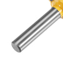 Drillpro 8mm Shank Rail Reversible Finger Joint Glue Router Bit Cone Tenon Woodwork Wood Cutter