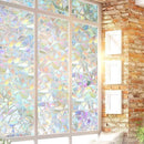 45*200cm Glue-free Electrostatic 3D Glass Film Irregular Grain Refraction Colorful Glass Window Film