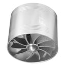 Universal Single Supercharger Turbine Turbocharger Air Intake Fan Fuel Gas Saver