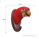 Honana DX-N1 Animal Head Hook Resin Craft 3D Animal Mural Wall Decorative Ornament Hanger