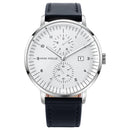 MINI FOCUS MF0052G Leather Strap Men Watch Casual Style Luminous Hand Quartz Watches