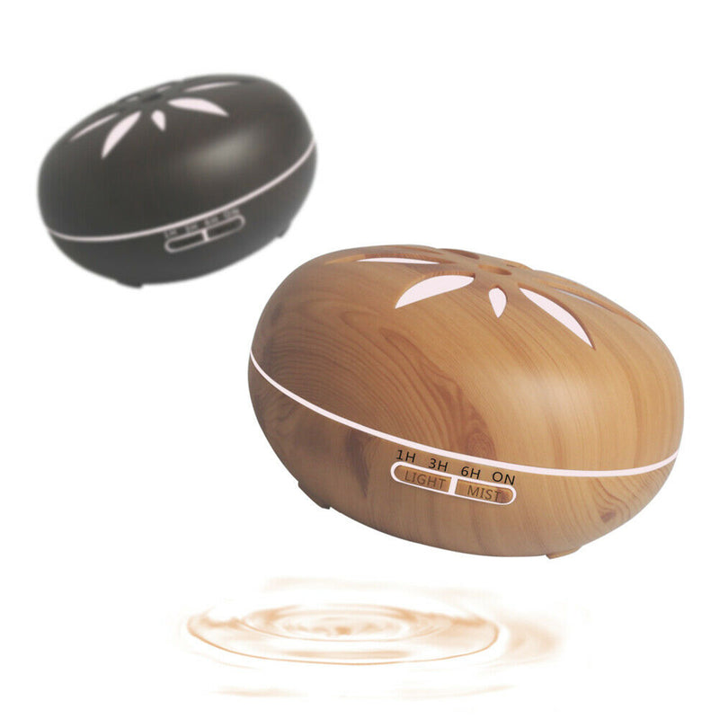 550ML LED Oil Ultrasonic Aroma Aromatherapy Diffuser Air Humidifier Purifier