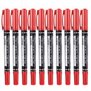 Deli 6824 12 Pcs/box Double-head Marker Pens Dual Head Marker Pen Hand-painted Artist Marking Pens Gifts for Kids Childrens