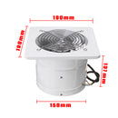 6 Inch 40W Inline Duct Booster Fan Extractor Exhaust and Intake Vent Fan