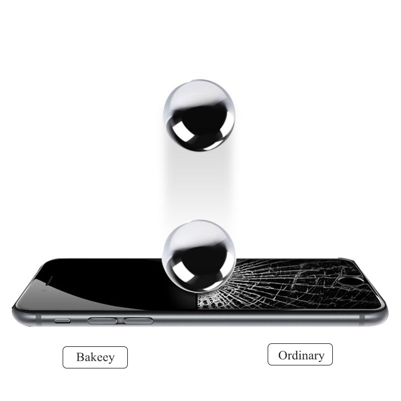 Bakeey 3D Soft Edge Carbon Fiber Tempered Glass Screen Protector For iPhone 7
