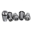 Machifit 5Pcs ER16 Collet Set 1/8-3/8 Inch Spring Chuck Collet for CNC Milling Lathe Tool