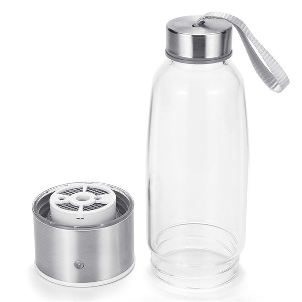 Electric 430Mpa Portable Hydrogen-Rich Water Maker Cup Generator 450ml Water Bottle