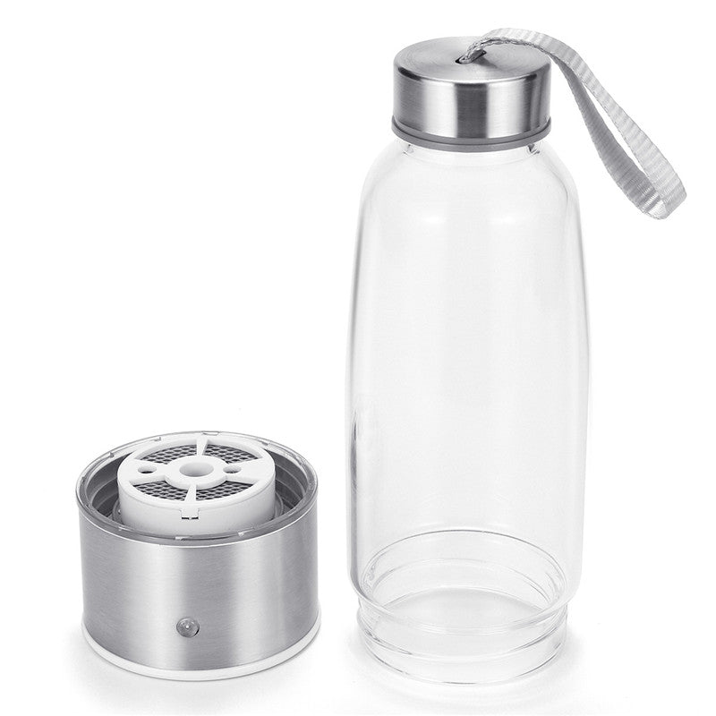 Electric 430Mpa Portable Hydrogen-Rich Water Maker Cup Generator 450ml Water Bottle