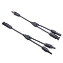 MC4 Y-branch PV Cable Connector Solar Panel Male & Female Connectors for Solar Cable 2.5mm/4mm/6mm Waterproof IP67