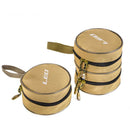 Leo Single/Double Layer Fishing Bag Canvas Round Fishing Wrap Fishing Tackle Accessories