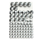 78pcs Chrome Bolt Toppers Cover Caps Kit For Harley Davidson Dyna Glide