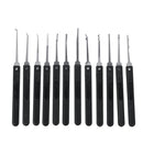 20 Pcs Pick Cutaway Practice Padlock Lock With Broken Key Removing Hook Kit Extractor Set Locksmith Tool