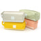 Bakeey W1 Kawaii Double Zipper Large Capacity Stationery Supplies Pencil Case Earphone USB Cable MP3 Memory Card Battery Digital Gadgets Organizer Storage Bag