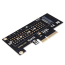 JEYI NVMe M.2 M Key to PCI-E 3.0 X4 Adapter Card NVMe Converter Card PCI-E Expansion Card