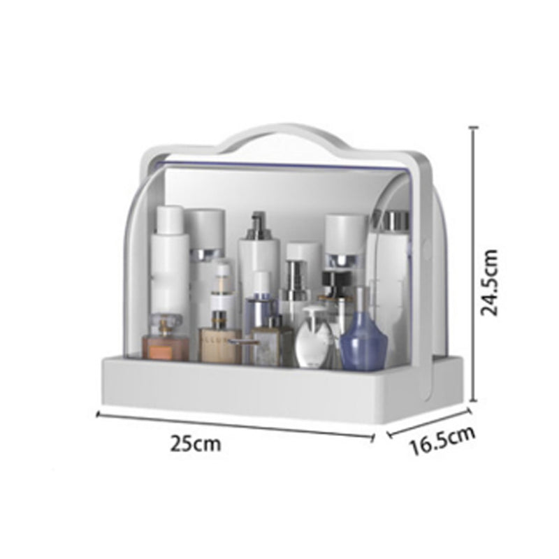 1/2/3 Layers Dustproof Earrings Jewelry Cosmetic Storage Box Desktop Organizer Display Stand Rack Tray