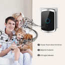 CACAZI A50 Wireless Music Doorbell Waterproof Battery 2 Button 1 Receiver Home Bell Wireless Ring Bell Chime