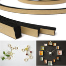 2M Self Adhesive Foam Seal Ring Tape Strip Draught Excluder EPDM Rubber